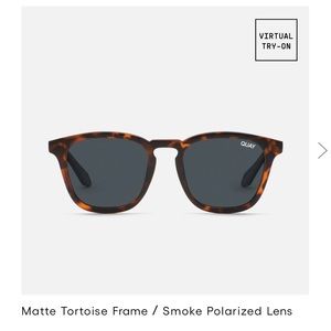 Quay jackpot square polarized sunglasses